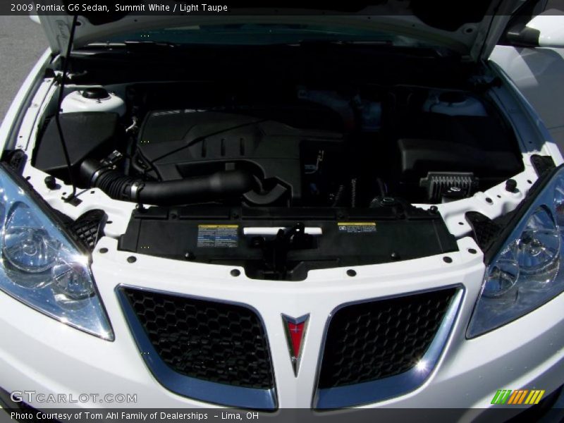Summit White / Light Taupe 2009 Pontiac G6 Sedan