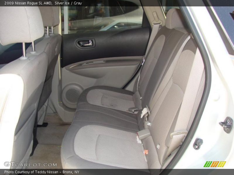 Silver Ice / Gray 2009 Nissan Rogue SL AWD