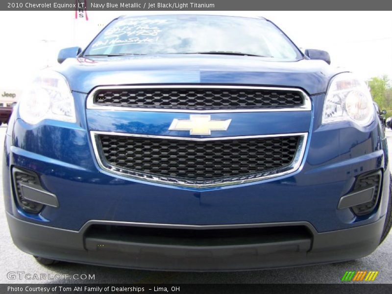 Navy Blue Metallic / Jet Black/Light Titanium 2010 Chevrolet Equinox LT