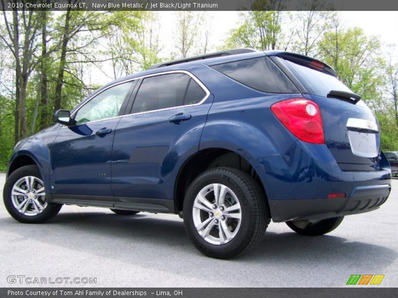 Navy Blue Metallic / Jet Black/Light Titanium 2010 Chevrolet Equinox LT