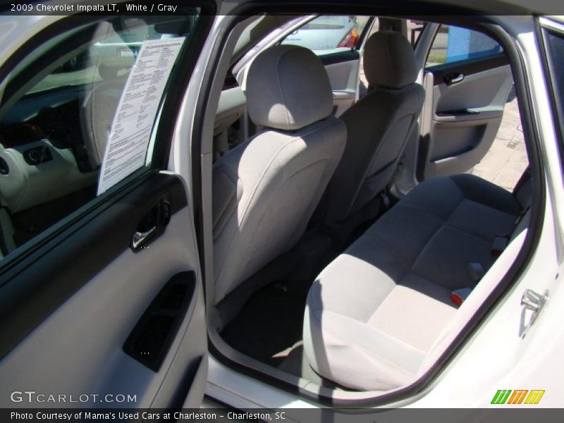White / Gray 2009 Chevrolet Impala LT