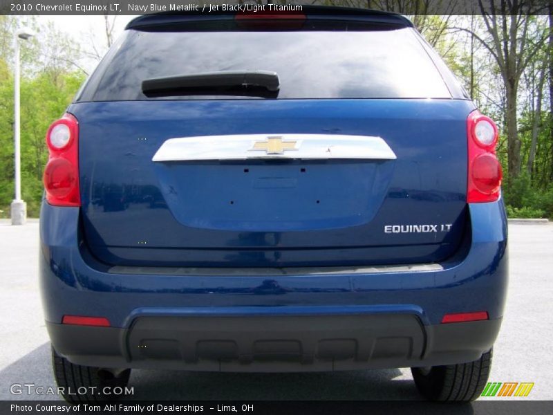 Navy Blue Metallic / Jet Black/Light Titanium 2010 Chevrolet Equinox LT