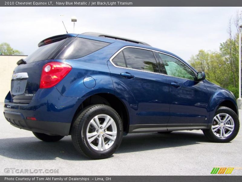 Navy Blue Metallic / Jet Black/Light Titanium 2010 Chevrolet Equinox LT