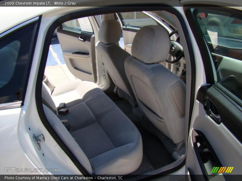 White / Gray 2009 Chevrolet Impala LT