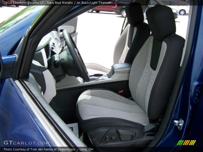 Navy Blue Metallic / Jet Black/Light Titanium 2010 Chevrolet Equinox LT
