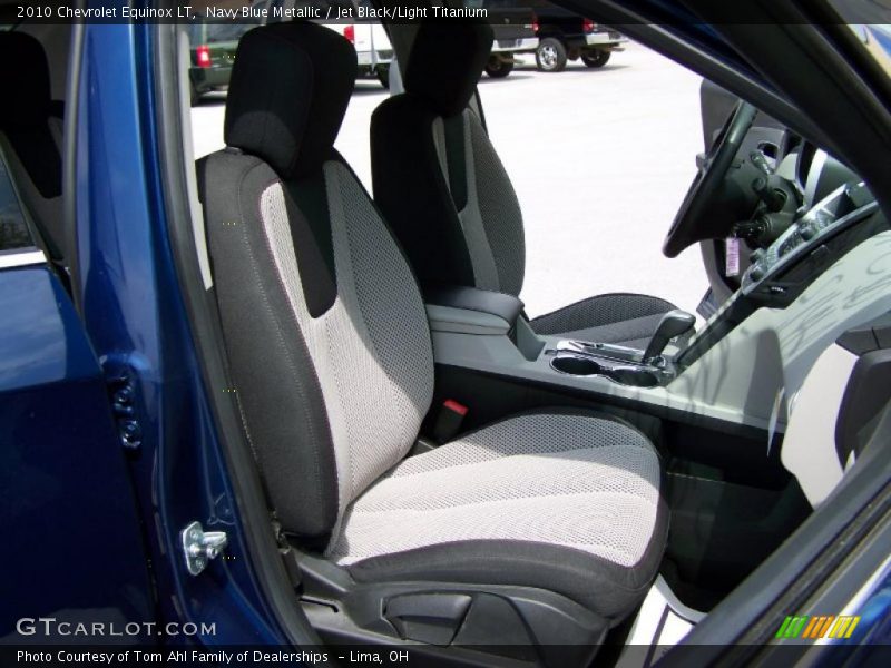 Navy Blue Metallic / Jet Black/Light Titanium 2010 Chevrolet Equinox LT