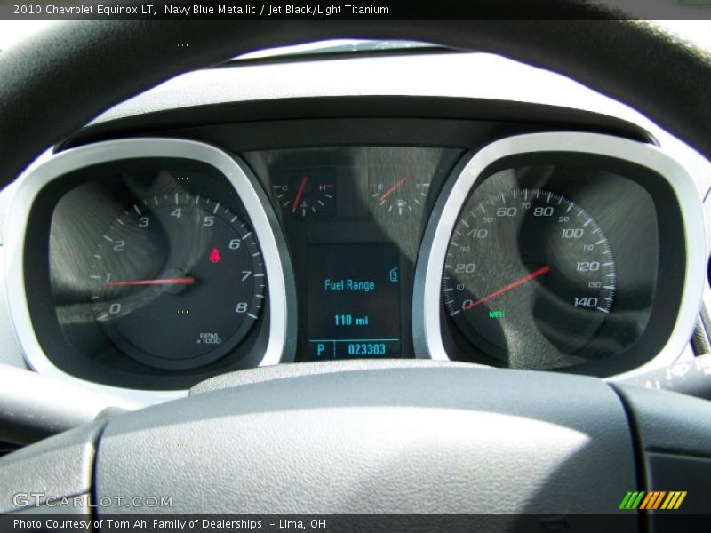 Navy Blue Metallic / Jet Black/Light Titanium 2010 Chevrolet Equinox LT