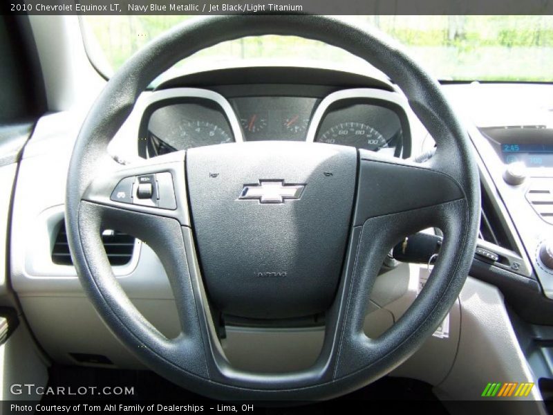 Navy Blue Metallic / Jet Black/Light Titanium 2010 Chevrolet Equinox LT