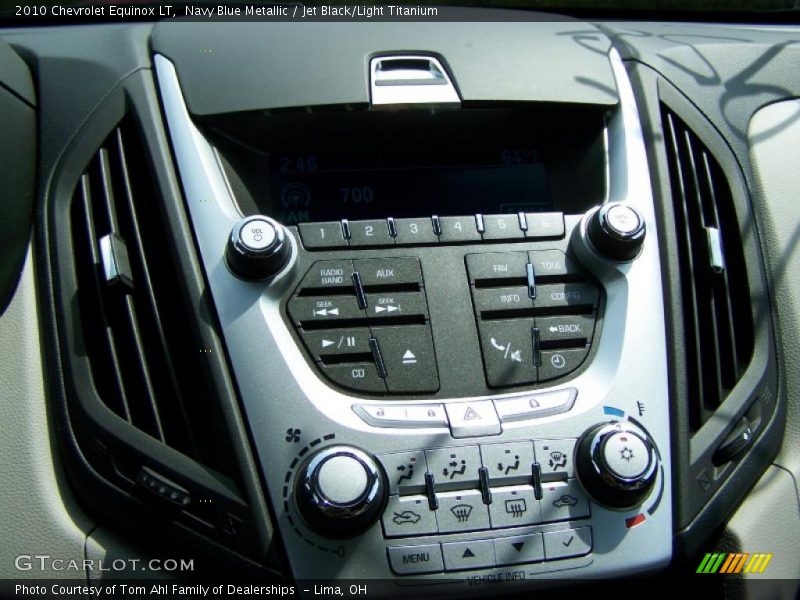 Navy Blue Metallic / Jet Black/Light Titanium 2010 Chevrolet Equinox LT