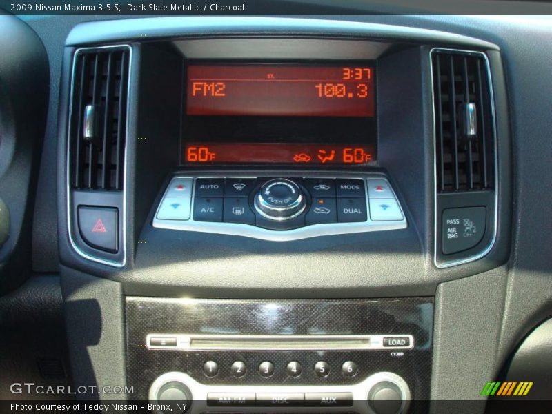 Dark Slate Metallic / Charcoal 2009 Nissan Maxima 3.5 S