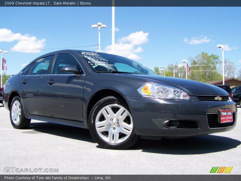 Slate Metallic / Ebony 2009 Chevrolet Impala LT
