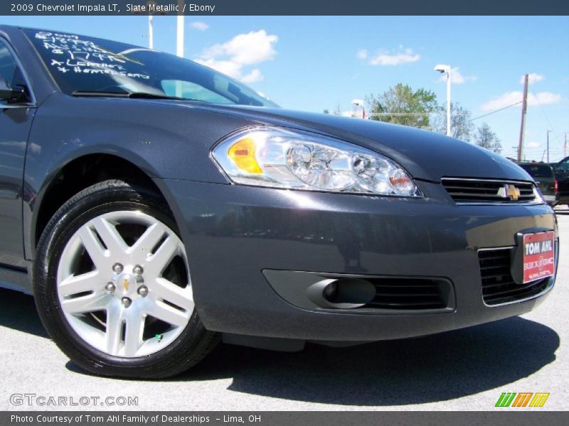 Slate Metallic / Ebony 2009 Chevrolet Impala LT