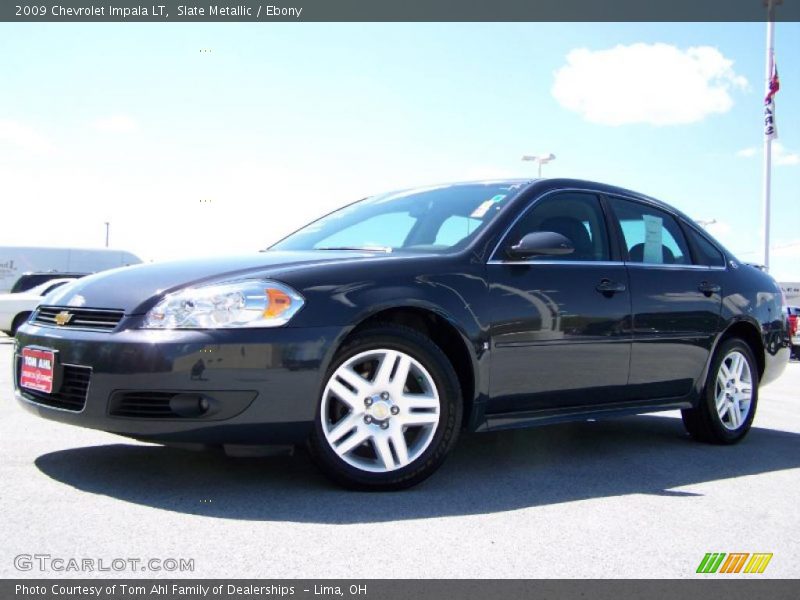 Slate Metallic / Ebony 2009 Chevrolet Impala LT
