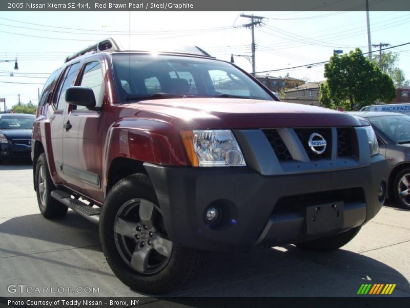 Red Brawn Pearl / Steel/Graphite 2005 Nissan Xterra SE 4x4