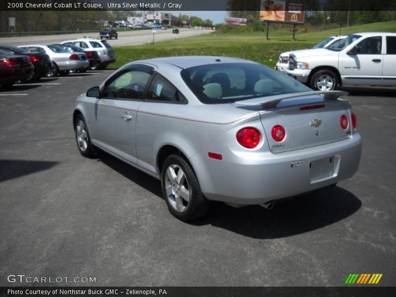 Ultra Silver Metallic / Gray 2008 Chevrolet Cobalt LT Coupe