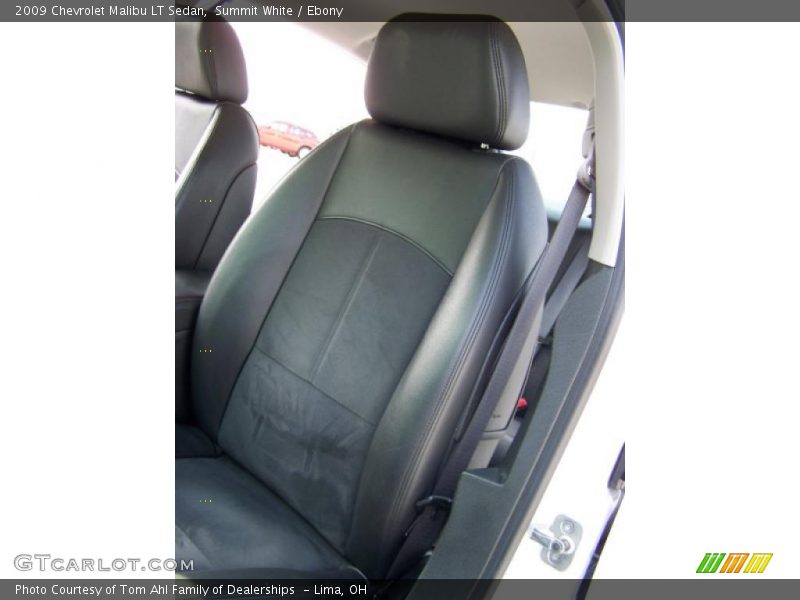 Summit White / Ebony 2009 Chevrolet Malibu LT Sedan