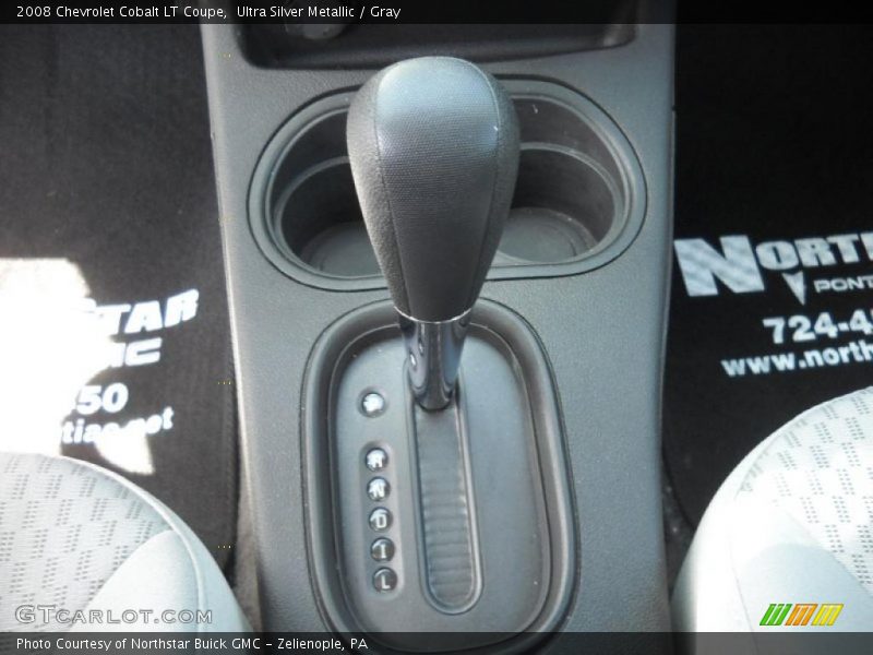 Ultra Silver Metallic / Gray 2008 Chevrolet Cobalt LT Coupe