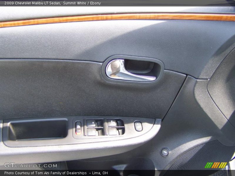 Summit White / Ebony 2009 Chevrolet Malibu LT Sedan
