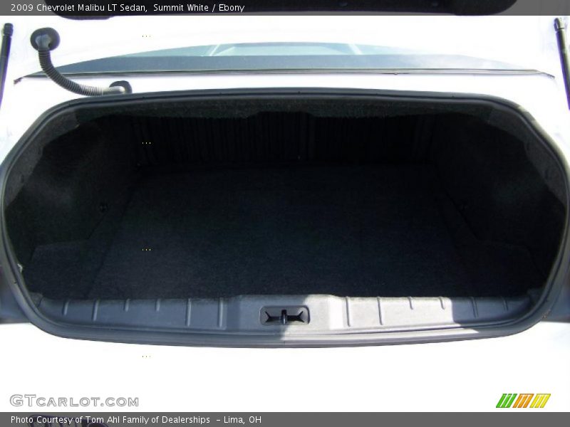 Summit White / Ebony 2009 Chevrolet Malibu LT Sedan