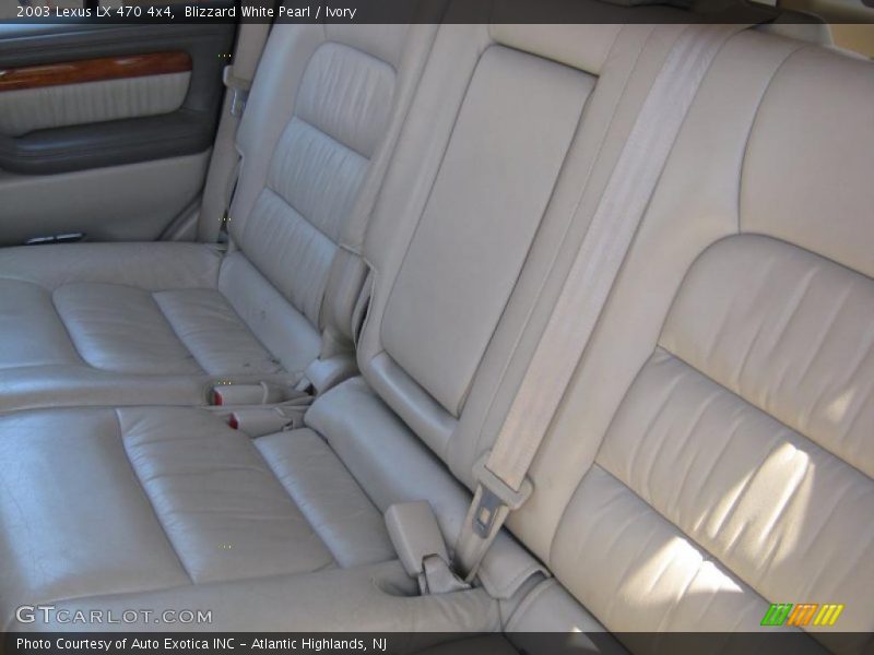 Blizzard White Pearl / Ivory 2003 Lexus LX 470 4x4