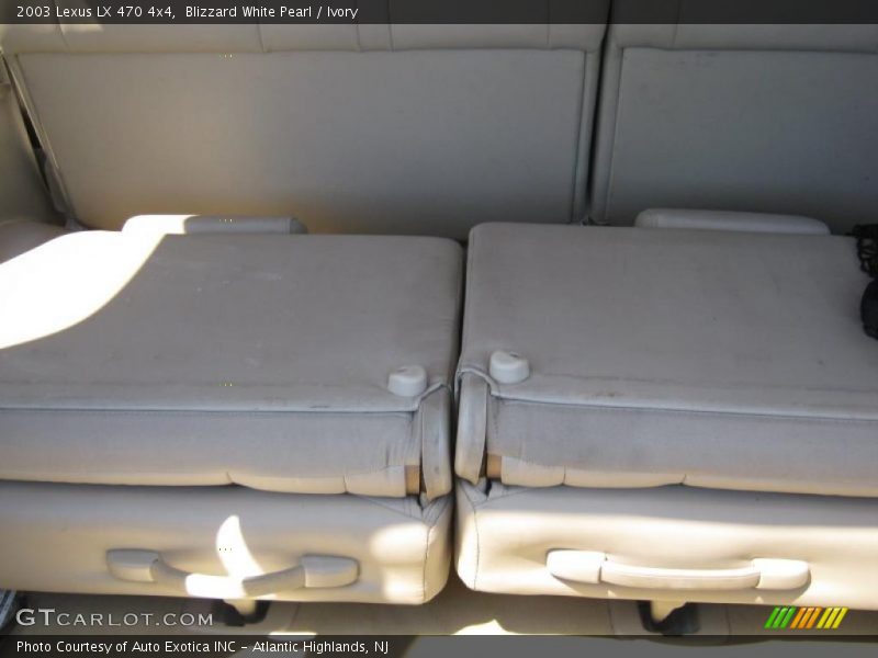 Blizzard White Pearl / Ivory 2003 Lexus LX 470 4x4
