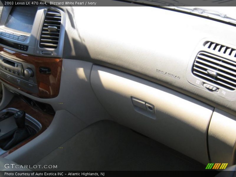 Blizzard White Pearl / Ivory 2003 Lexus LX 470 4x4