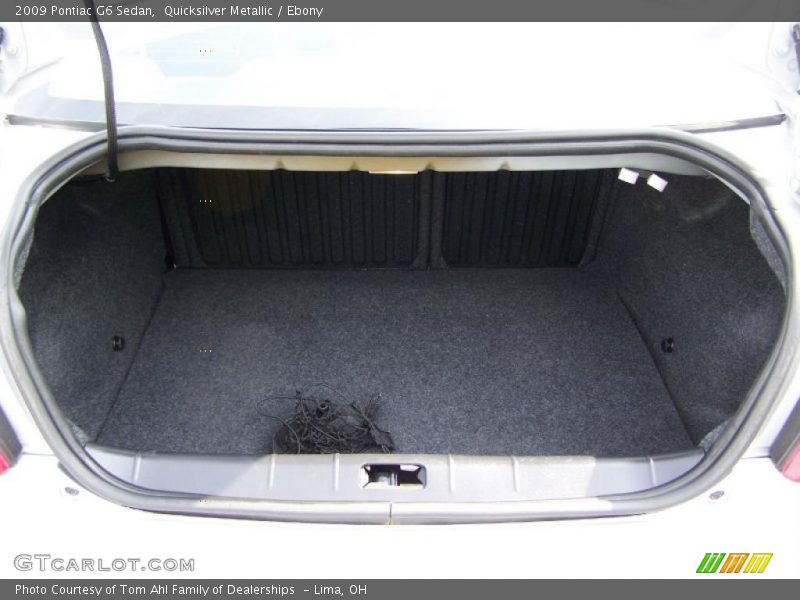 Quicksilver Metallic / Ebony 2009 Pontiac G6 Sedan