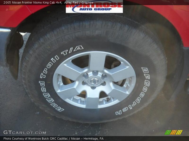 Aztec Red / Graphite 2005 Nissan Frontier Nismo King Cab 4x4
