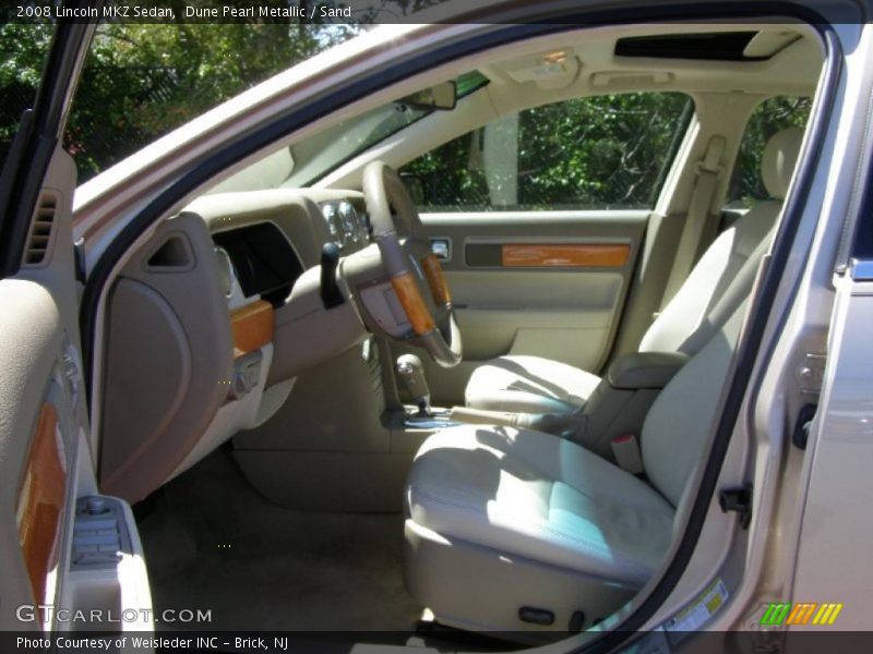 Dune Pearl Metallic / Sand 2008 Lincoln MKZ Sedan