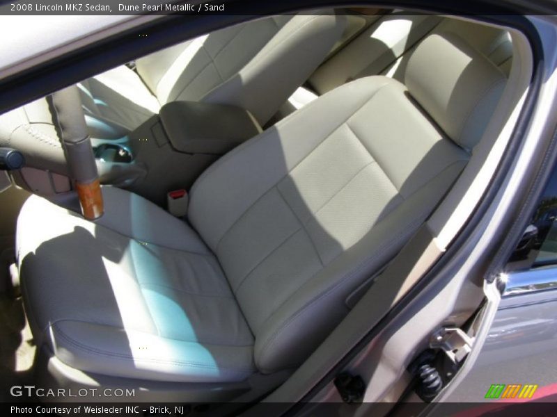 Dune Pearl Metallic / Sand 2008 Lincoln MKZ Sedan