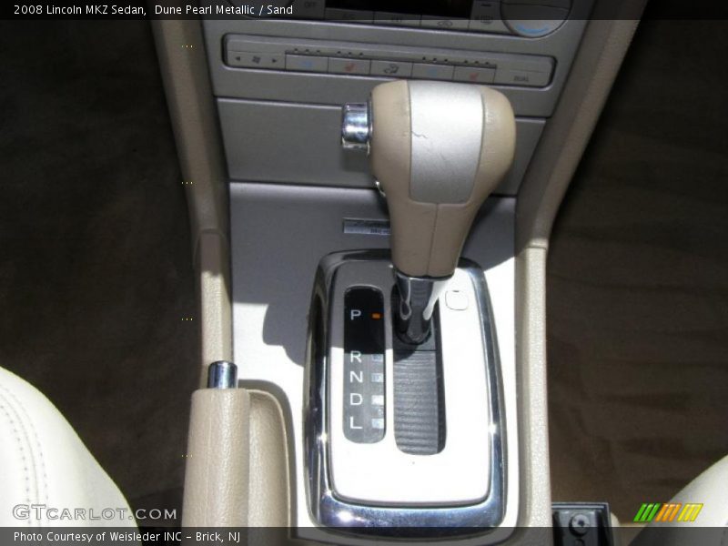 Dune Pearl Metallic / Sand 2008 Lincoln MKZ Sedan