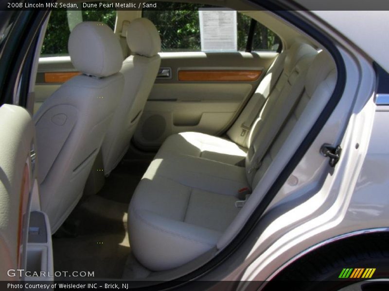 Dune Pearl Metallic / Sand 2008 Lincoln MKZ Sedan