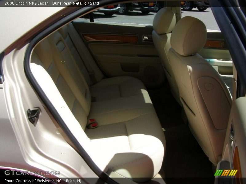 Dune Pearl Metallic / Sand 2008 Lincoln MKZ Sedan