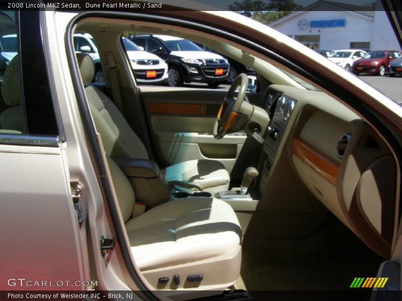Dune Pearl Metallic / Sand 2008 Lincoln MKZ Sedan