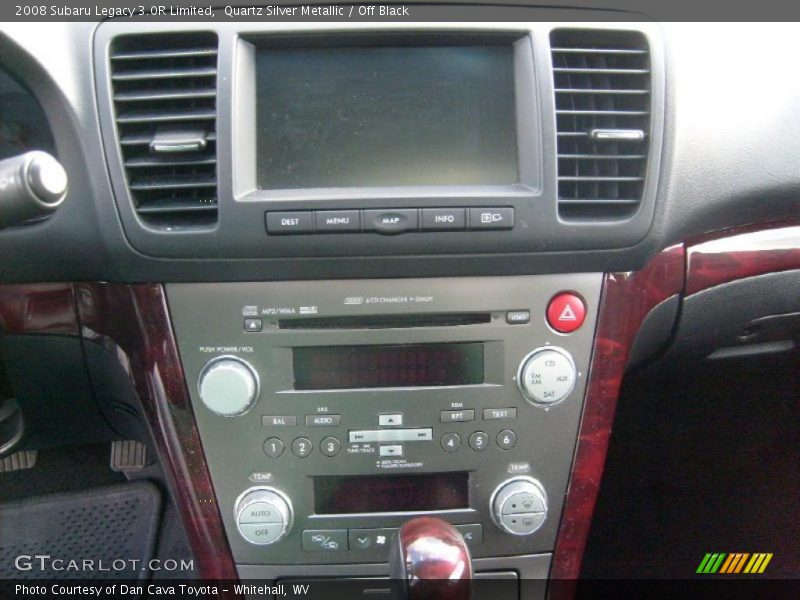 Quartz Silver Metallic / Off Black 2008 Subaru Legacy 3.0R Limited