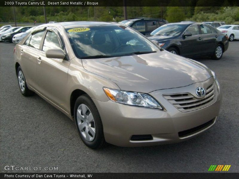 Desert Sand Metallic / Bisque 2009 Toyota Camry LE