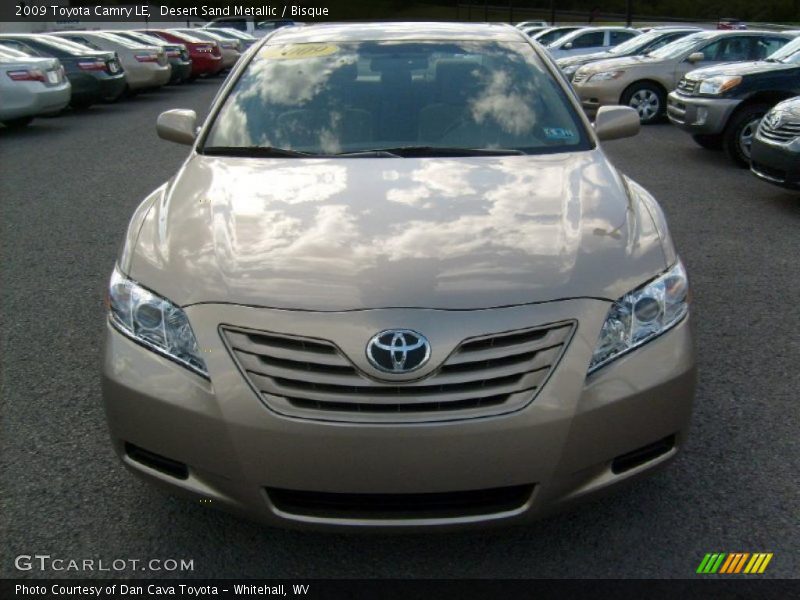 Desert Sand Metallic / Bisque 2009 Toyota Camry LE