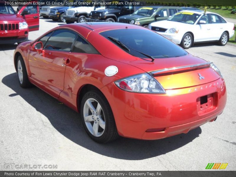 Sunset Orange Pearlescent / Dark Charcoal 2006 Mitsubishi Eclipse GS Coupe