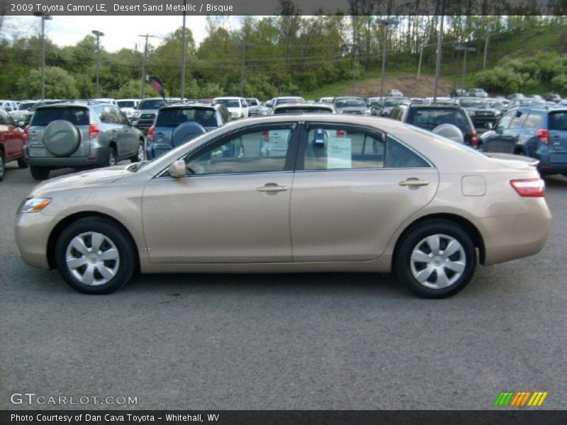 Desert Sand Metallic / Bisque 2009 Toyota Camry LE