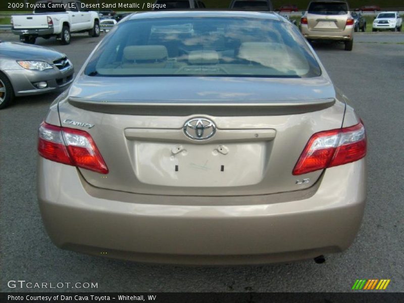 Desert Sand Metallic / Bisque 2009 Toyota Camry LE