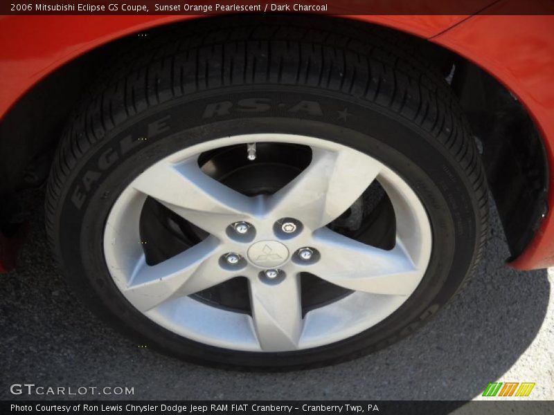Sunset Orange Pearlescent / Dark Charcoal 2006 Mitsubishi Eclipse GS Coupe
