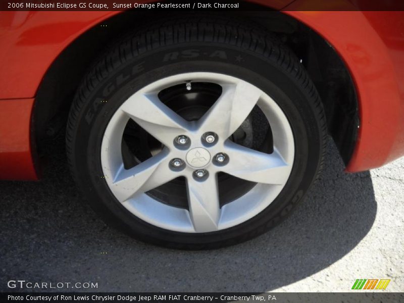 Sunset Orange Pearlescent / Dark Charcoal 2006 Mitsubishi Eclipse GS Coupe