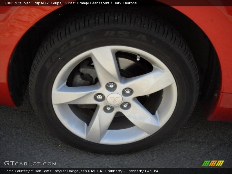 Sunset Orange Pearlescent / Dark Charcoal 2006 Mitsubishi Eclipse GS Coupe
