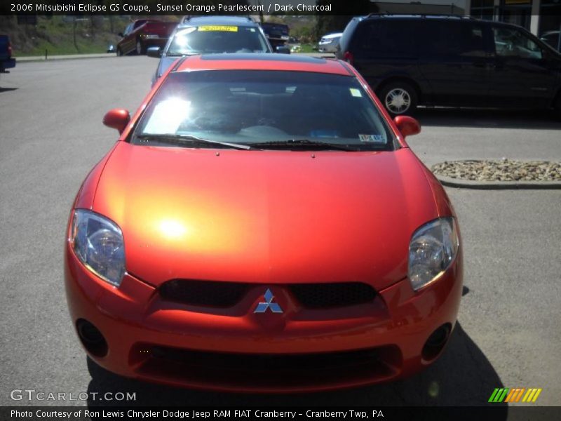 Sunset Orange Pearlescent / Dark Charcoal 2006 Mitsubishi Eclipse GS Coupe