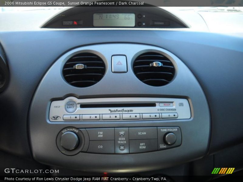 Sunset Orange Pearlescent / Dark Charcoal 2006 Mitsubishi Eclipse GS Coupe