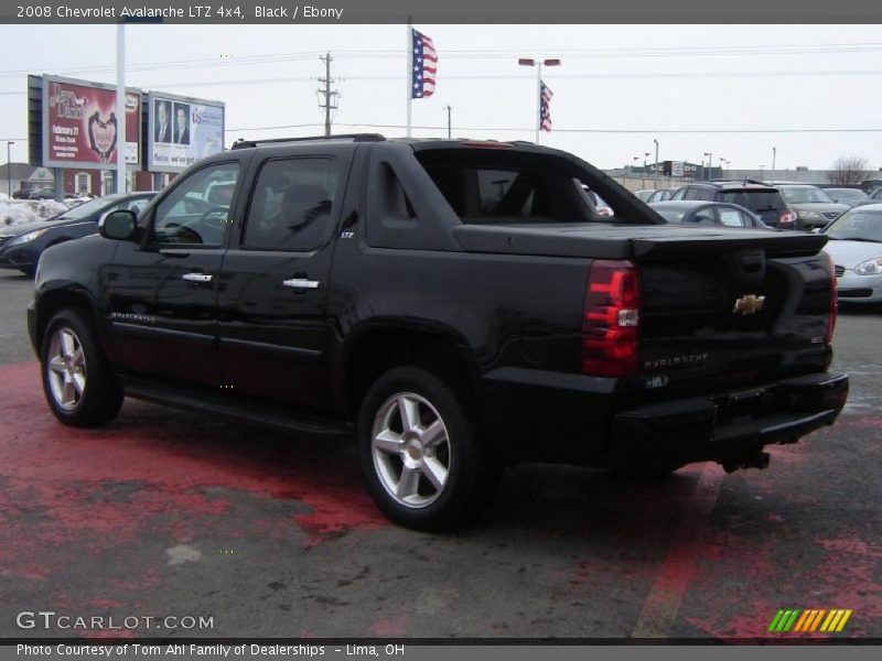Black / Ebony 2008 Chevrolet Avalanche LTZ 4x4