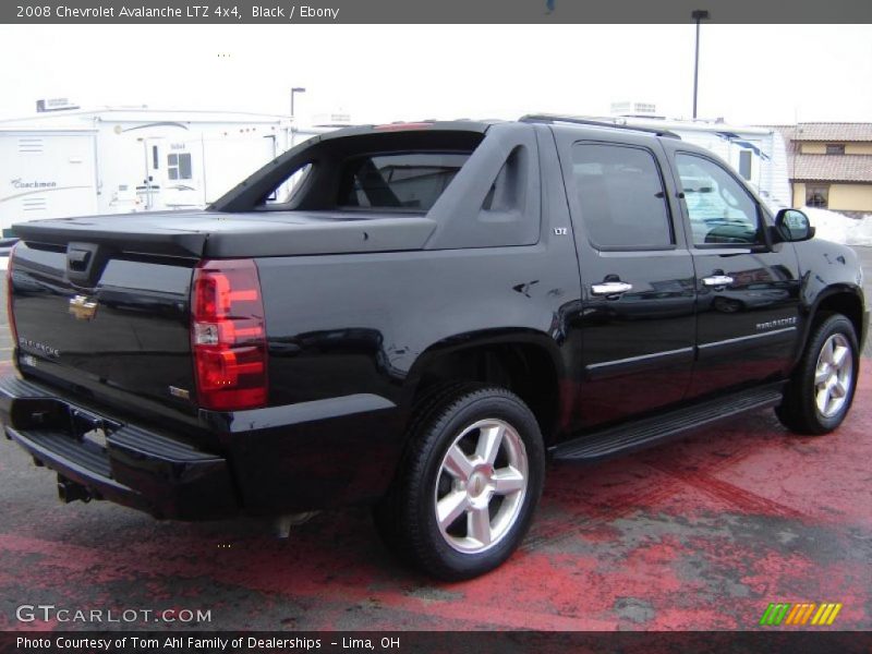 Black / Ebony 2008 Chevrolet Avalanche LTZ 4x4