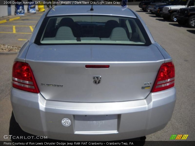 Bright Silver Metallic / Dark Slate Gray/Light Slate Gray 2008 Dodge Avenger SXT