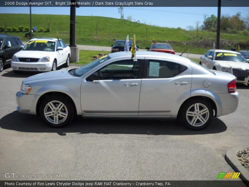 Bright Silver Metallic / Dark Slate Gray/Light Slate Gray 2008 Dodge Avenger SXT