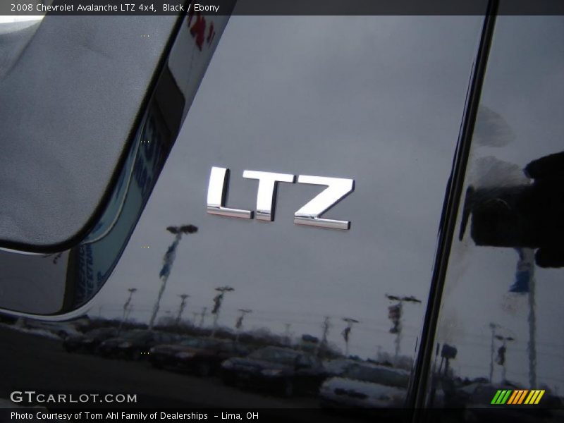 Black / Ebony 2008 Chevrolet Avalanche LTZ 4x4